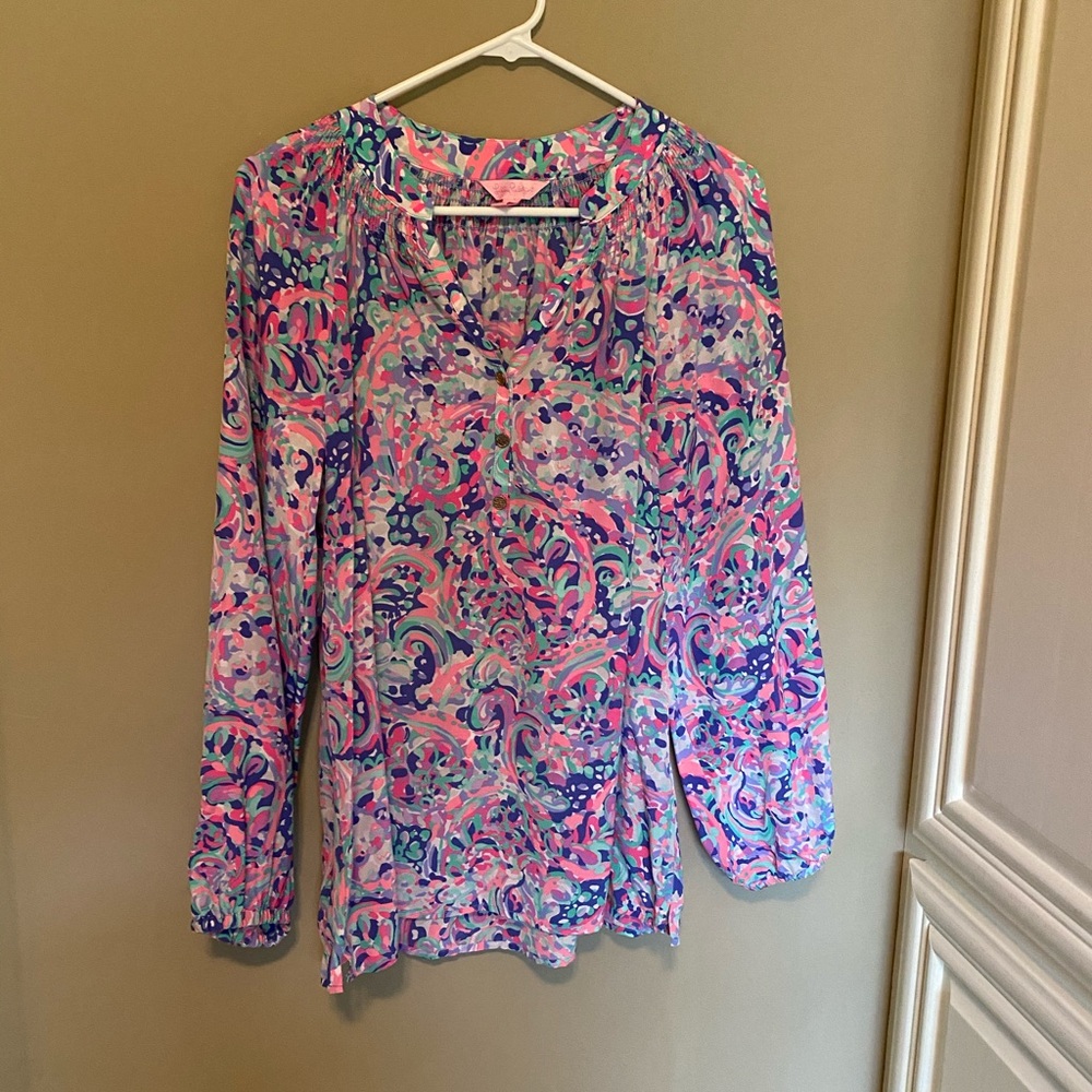Lilly Pulitzer Elsa Top, Size Medium